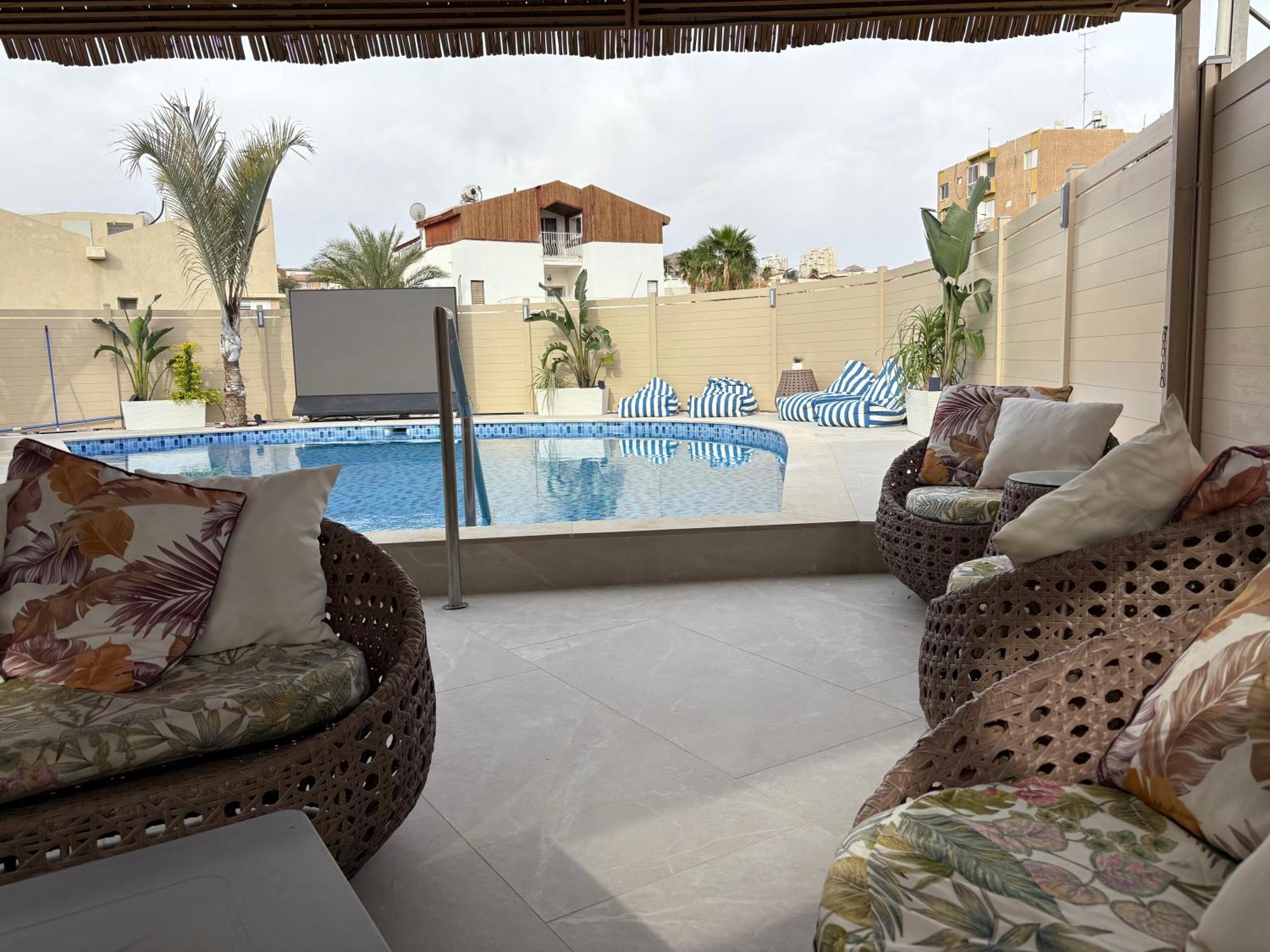 וילה בר בוטיק אילת Villa Bagian luar foto